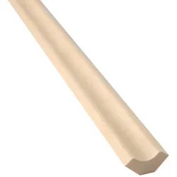 Espe Innenecke "rund", 14x30 mm, ideal für den Saunabau, massiv, gehobelt