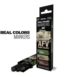 AK RC Markers Late German AFV Camo Colors Set