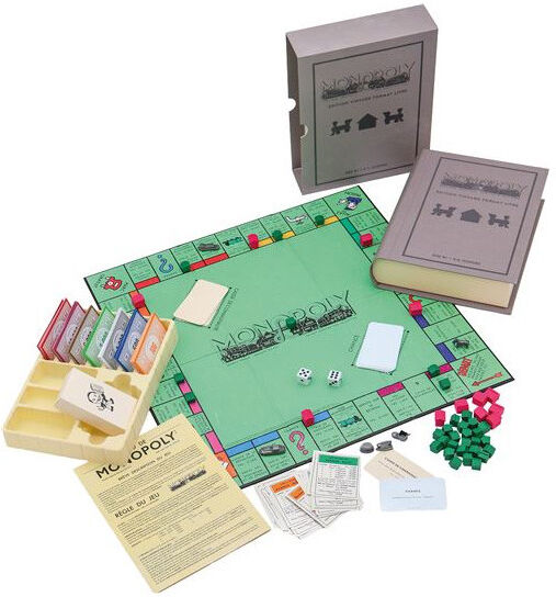 Megableu Monopoly Edition Vintage - Format Livre