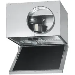 Helios Silentbox Rohrventilator SB EC 400 A ? 3000 m3/h ? DN 400 ? 53 dB(A) ? EC...