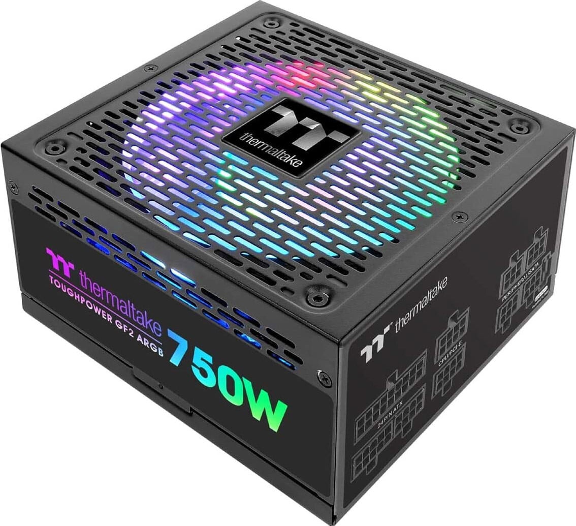 Thermaltake Toughpower GF2 750W 80+ Gold modulaire voeding met ARGB-verlichting