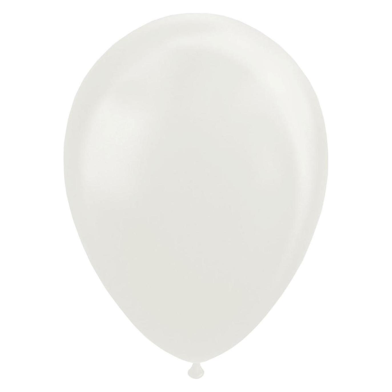 Globos Europe Luftballons Perlweiss 30cm, 10Stk. (10x) (38860518)