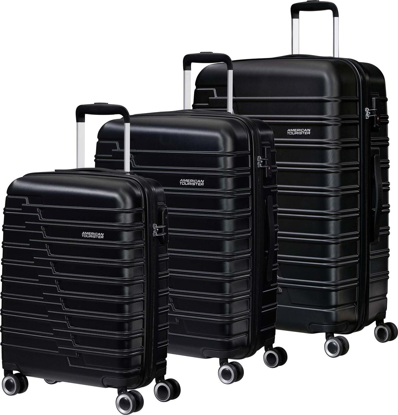American Tourister Trolley Activair 3 PC Set A Universe Black schwarz 76cm