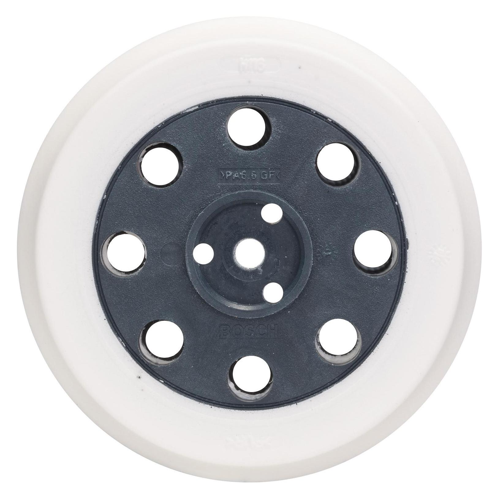 Bosch Professional Zubehör Schleifteller hart, 125 mm (Hart) (2608601119)