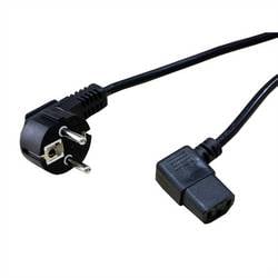 SECOMP STANDARD Netzkabel, abgewinkelte IEC-Buc S2307