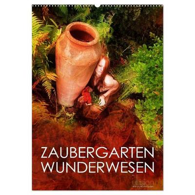 ZAUBERGARTEN WUNDERWESEN (Wandkalender 2027 DIN A2 hoch), CALVENDO Monatskalender