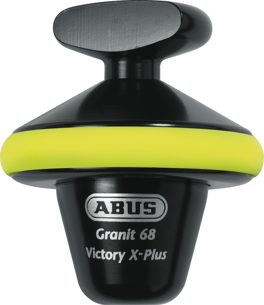 ABUS Bremsscheibenschloss Granit Victory X-Plus 68 yellow halb 10056336-01