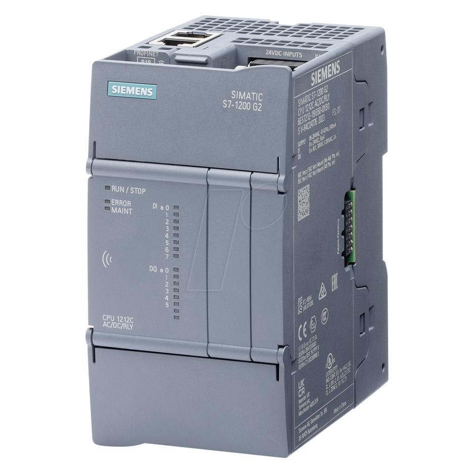 Siemens SIMATIC 6ES7214-1HH50-0XB0 S7-1200 G2 CPU 1214C DC/DC/Relais 14DI (6ES72141HH500XB0)