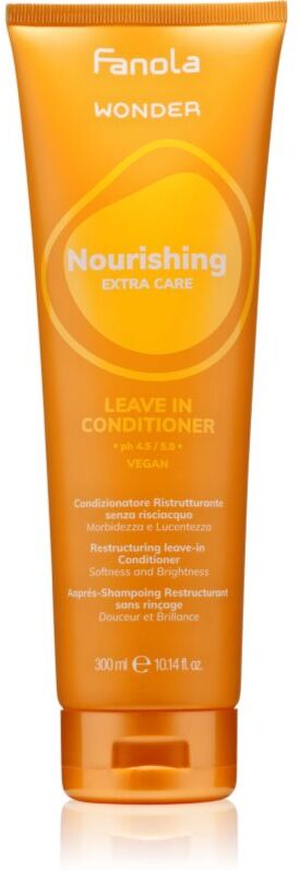 Fanola Wonder Nourishing Conditioner après-shampoing sans rinçage nutrition et éclat 300 ml
