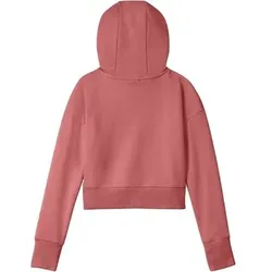 NIKE Kinder CLUB FT CROP HOODIE HBR, Größe S in Pink Pink