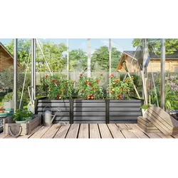 Vitavia Hochbeet "Linus IN & OUT 401 S",granit / schwarz,