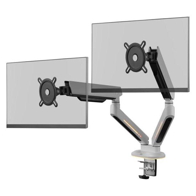 One for All Monitor Halterung Experience RGB Dual weiá (Tisch, 45", 14 kg) (DM8220)