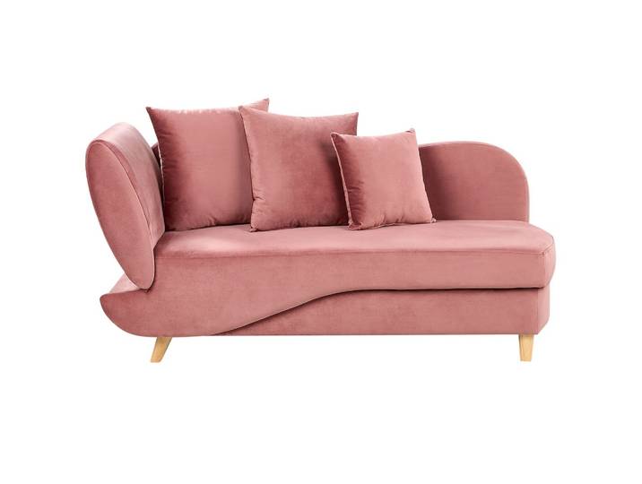 CHAISELONGUE-LINKSSEITIGE Rosa Meri