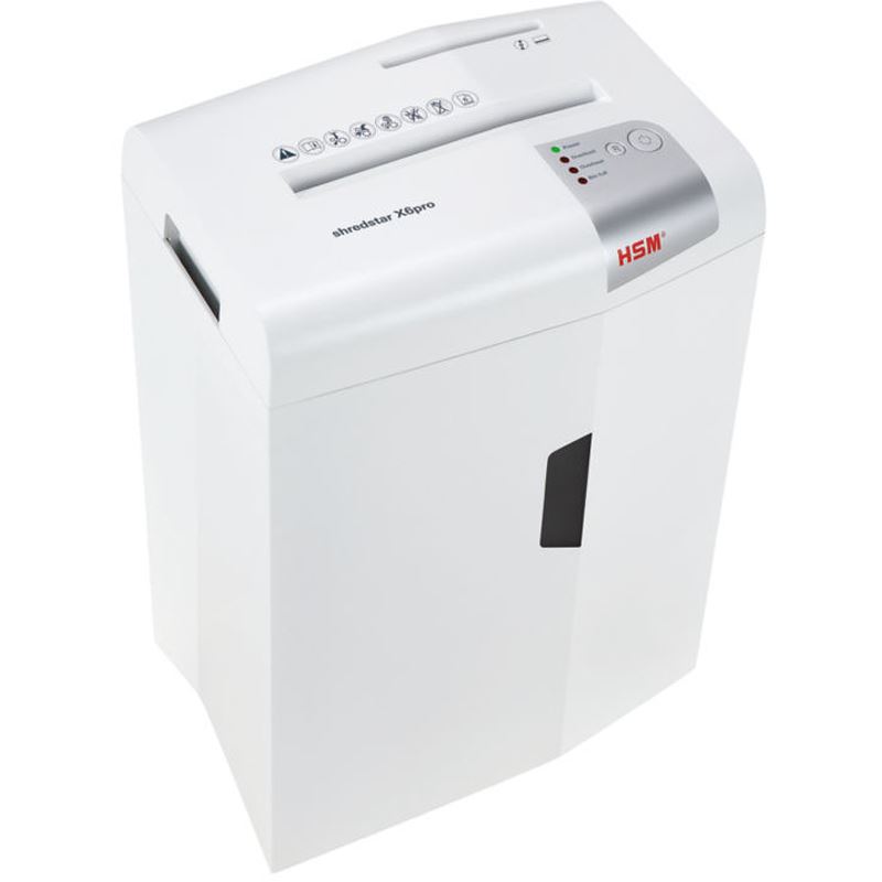 HSM Aktenvernichter shredstar X6pro, Partikelschnitt: 2x15mm