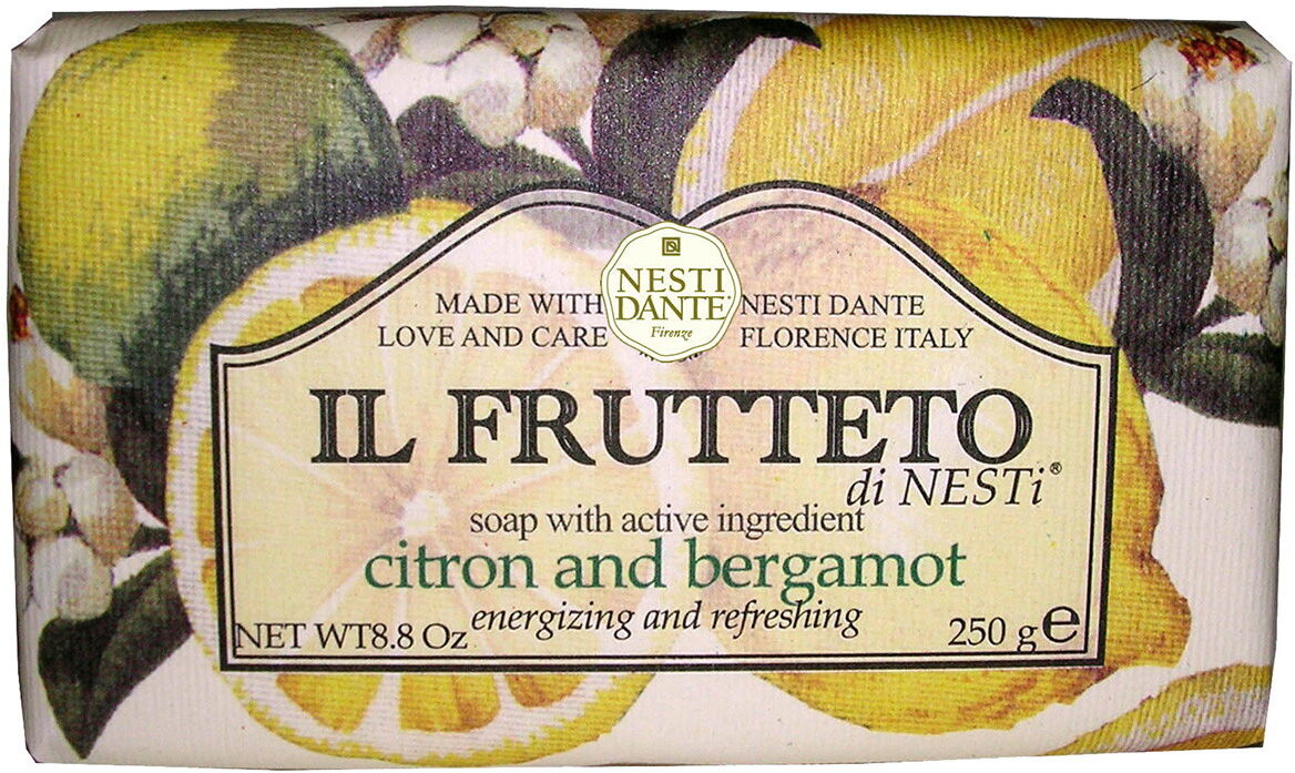 250g Nesti Dante Il Frutteto Soap Citron & Bergamotte