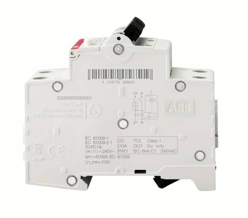 ABB FI-Schutzschalter/Leitungsschutzschalter 13A