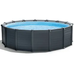 Intex Frame Swimming Pool Set "Graphit",graphit,Ø 478 x 124 cm