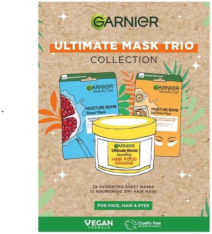 Garnier Ultimate Mask Trio 3pcs