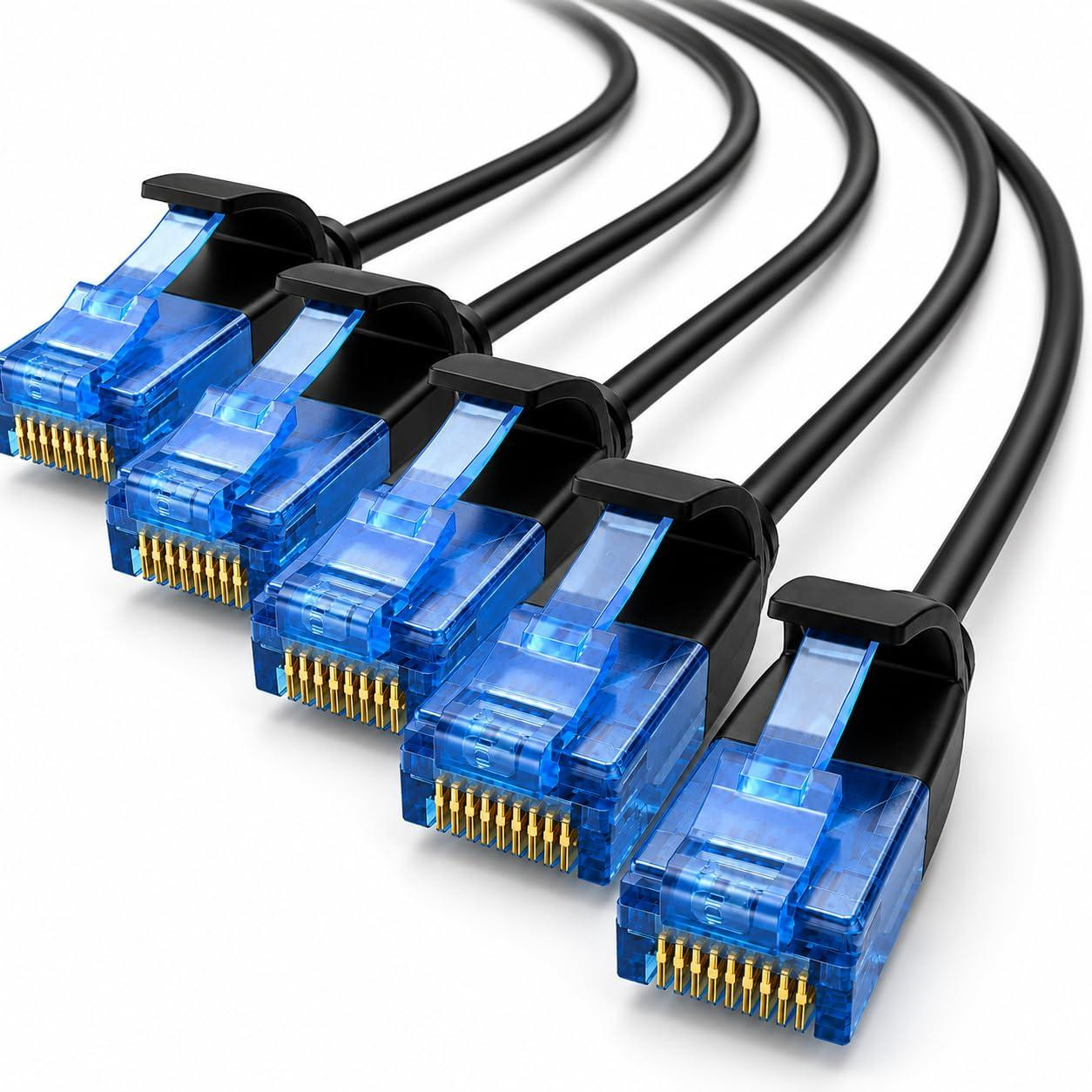 1aTTack.de Cat6 Netwerkkabel Patchkabel, 7,5 meter