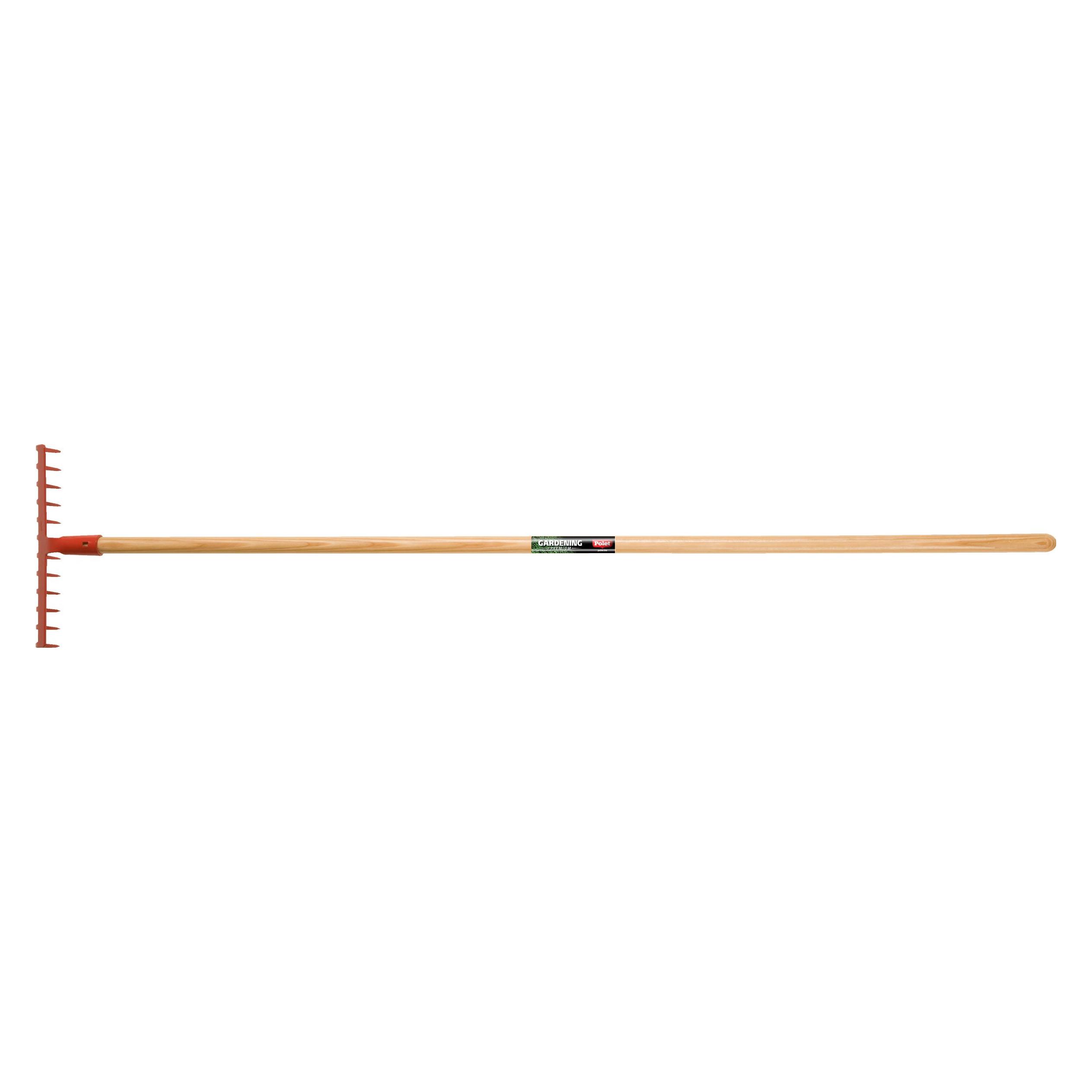 Polet 0302121 Gartenharke 12T/350mm M/Stiel (54038330)