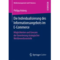 Die Individualisierung des Informationsangebots im E-Commerce, Fachbücher von Philipp Hoberg