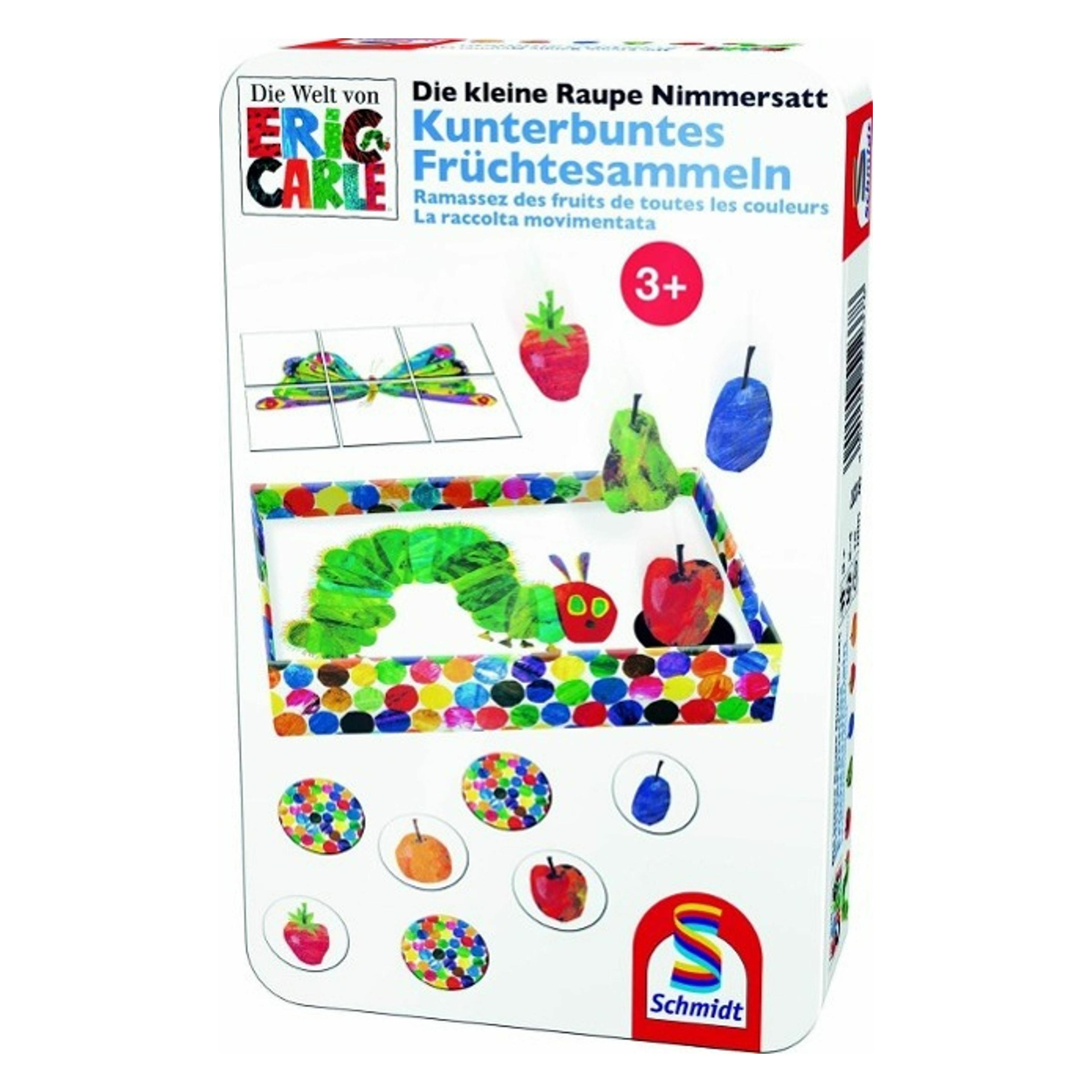 Schmidt Spiele Kunterbuntes Früchtesammeln (Deutsch, Französisch, Italienisch, 2 - 4 Spieler) (51237)