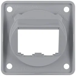 Berker 845582507 Tragplatte f 2 BTR-/E-DAT-Module ITG gr
