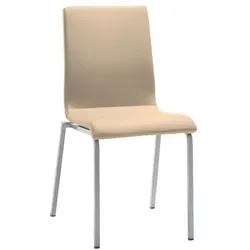 mayer Sitzmöbel Besucherstuhl »my Life - Mikrofaser« Gestell perlsilber beige, 43x48 cm