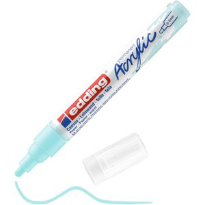 Edding Acrylstifte 5100 Acrylic, medium, pastellblau matt, Rundspitze 2-3mm, wasserfest
