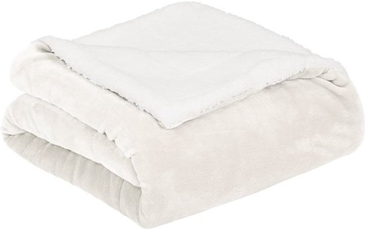 Warme fleece winterdeken voor volwassenen