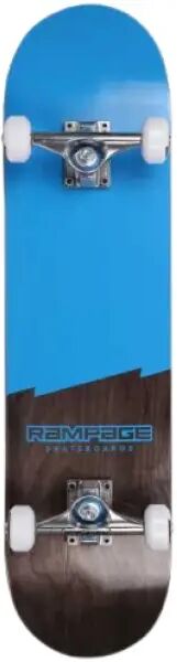 Skateboard Komplettboard Rampage Plain Third (7.75" - Blau)