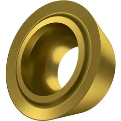 Fräswendeschneidplatte ISO RDET 12T3MOSN:M8340 D. 4,4mm PVD beschichtet Gold