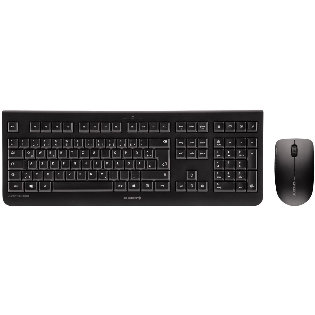 CHERRY DW 3000 Deutsch 2.4 GHz schwarz