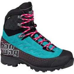 Hanwag, Damen, Wanderschuhe, Ferrata Tour Lady GTX (42), Blau, Türkis