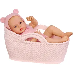 BABY born real Babypuppe Mädchen, heller Hautton, Augen offen