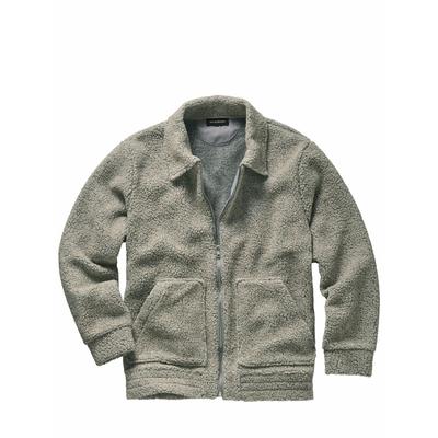 Entspannte Teddy-Jacke