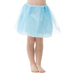 Prinzessin-Rock für Kinder, hellblau