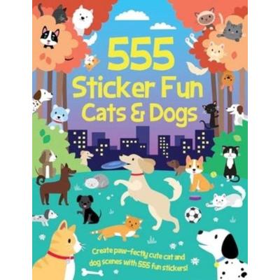 555 Sticker Fun - Cats & Dogs Activity Book, Taschenbuch von Oakley Graham, Pan macmillan Ltd., 978-1-80105-927-5