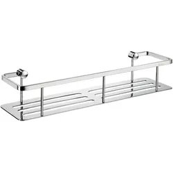 Smedbo SIDELINE - Design Seifenkorb mit Bodenplatte in Chrom poliert DK3005