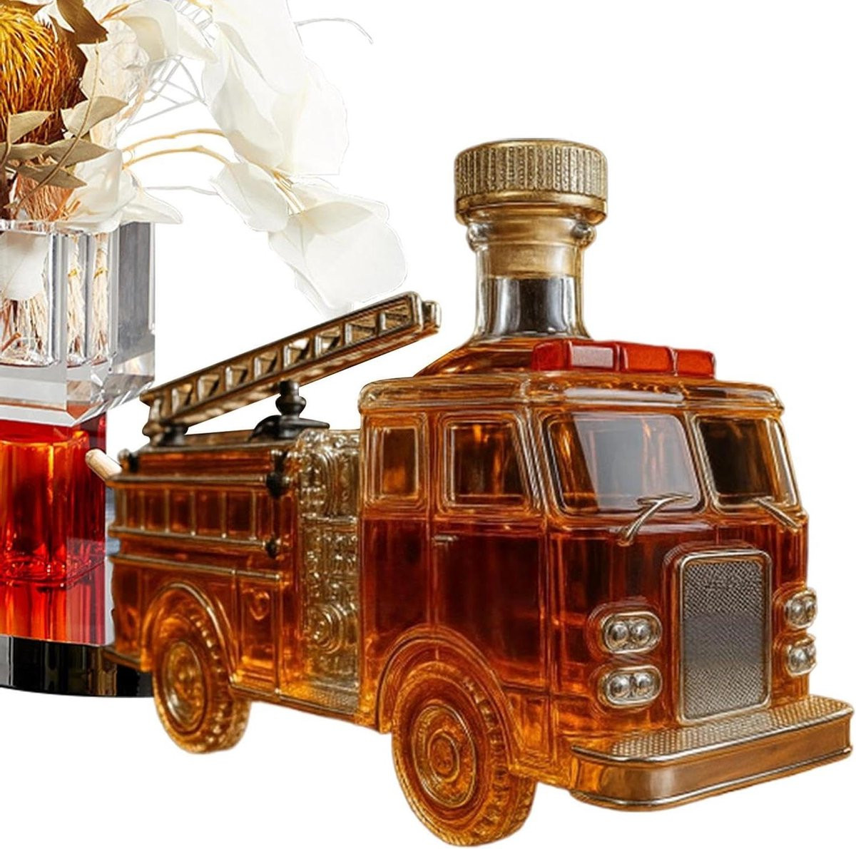 Likeurkaraf Brandweerauto Transparant 300 ml