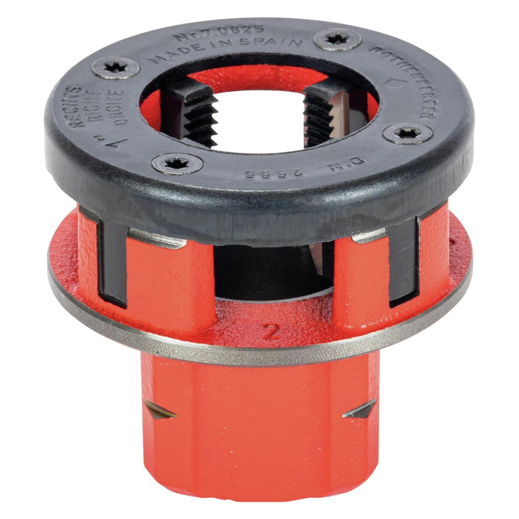 Rothenberger Schnellwechsel-Schneidköpfe 1"" für Super Cut, Supertronic 1000/2000 BSPT R (800 mm) (070825X)