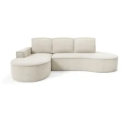Ecksofa  Flow ¦ beige ¦ Maße (cm): B: 277 H: 88