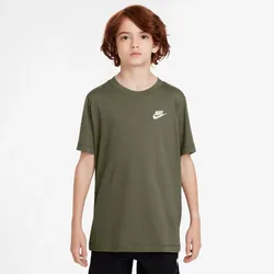 NIKE Sportswear T-Shirt Kinder 222 - medium olive L (147-158 cm)