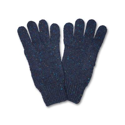 Strickhandschuhe FALKE "FALKE Handschuhe", Mädchen, Gr. XL/XXL, blau (space blau (6116)), Handschuhe