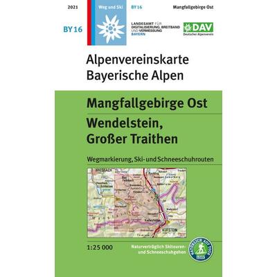 Mangfallgebirge Ost, Wendelstein 1:25 000, Sonstige von , Deutscher Alpenverein, 978-3-948256-10-4