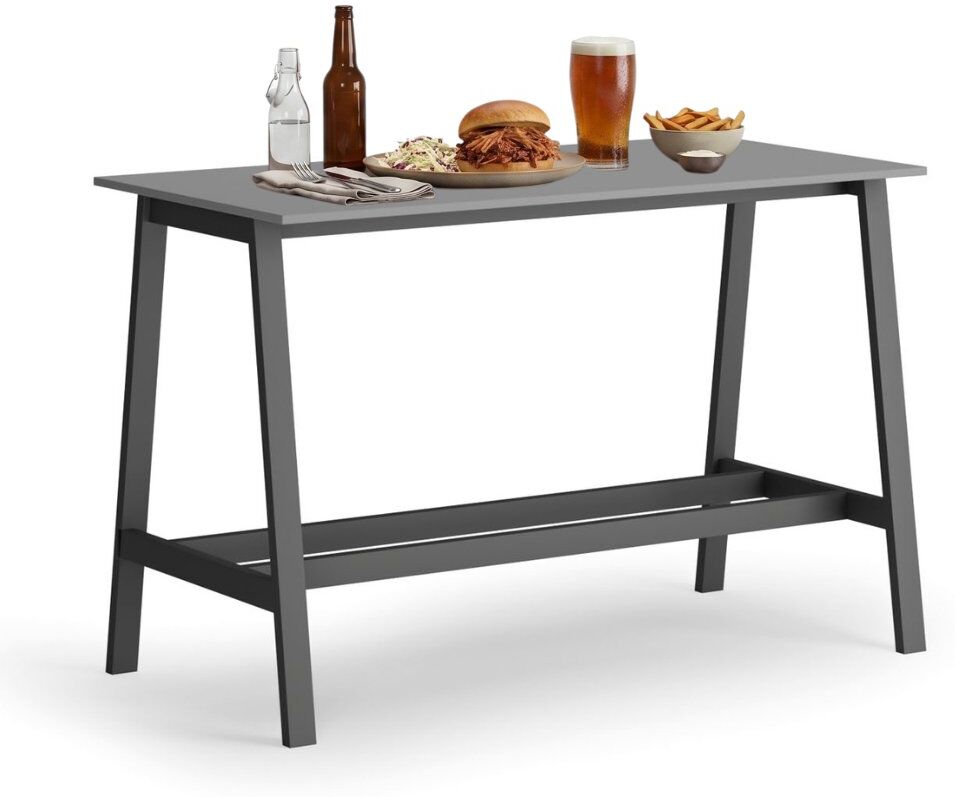 B2B Partner Hoher Bartisch, 1600 x 800 mm, Graphit
