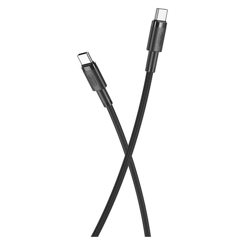 xO Kabel NB-Q199 PD USB-C - USB-C 1,5m 100W schwarz (1.50 m, USB 3.2 Gen 1, 100 W) (NB-Q199)