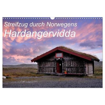 Streifzug durch Norwegens Hardangervidda (Wandkalender 2027 DIN A3 quer), CALVENDO Monatskalender