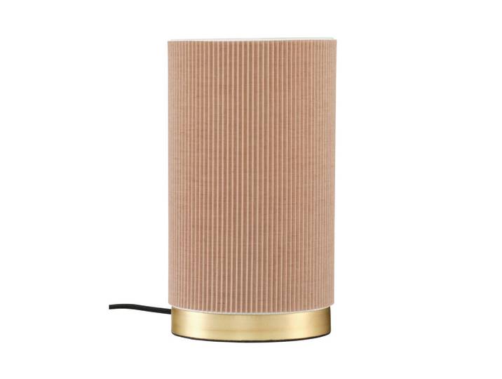PR Home Tischleuchte Dora, Beige, Metall, 25 cm, Lampen & Leuchten, Innenbeleuchtung, Tischlampen, Tischlampen
