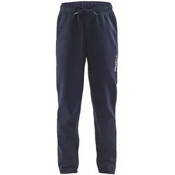 CRAFT Kinder Hose Community Sweatpants Jr, Größe 134/0 in Blau Blau